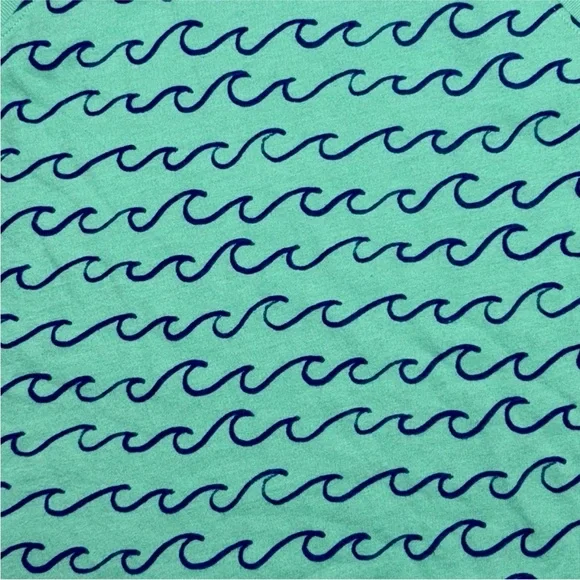 (2) Like New Old Navy Tank Top Bundle Ocean Waves Print Muscle Tee 5T - Picture 5 of 8